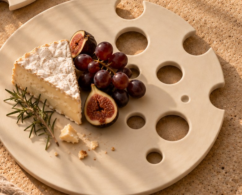 Groot serveerbord als basis voor The Hosting Set